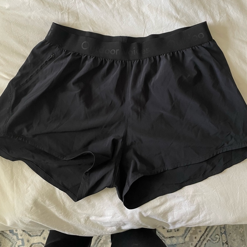 Outdoor Voices Relay 3” Short Black M